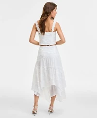 Guess Womens Zurey Sleeveless Top Maxi Skirt