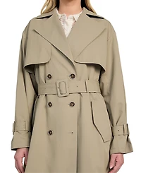 Guess Women's Belted Trench Coat