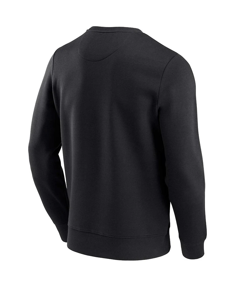 Philco's Men's and Women's Aaliyah Black Graphic Pullover Sweatshirt
