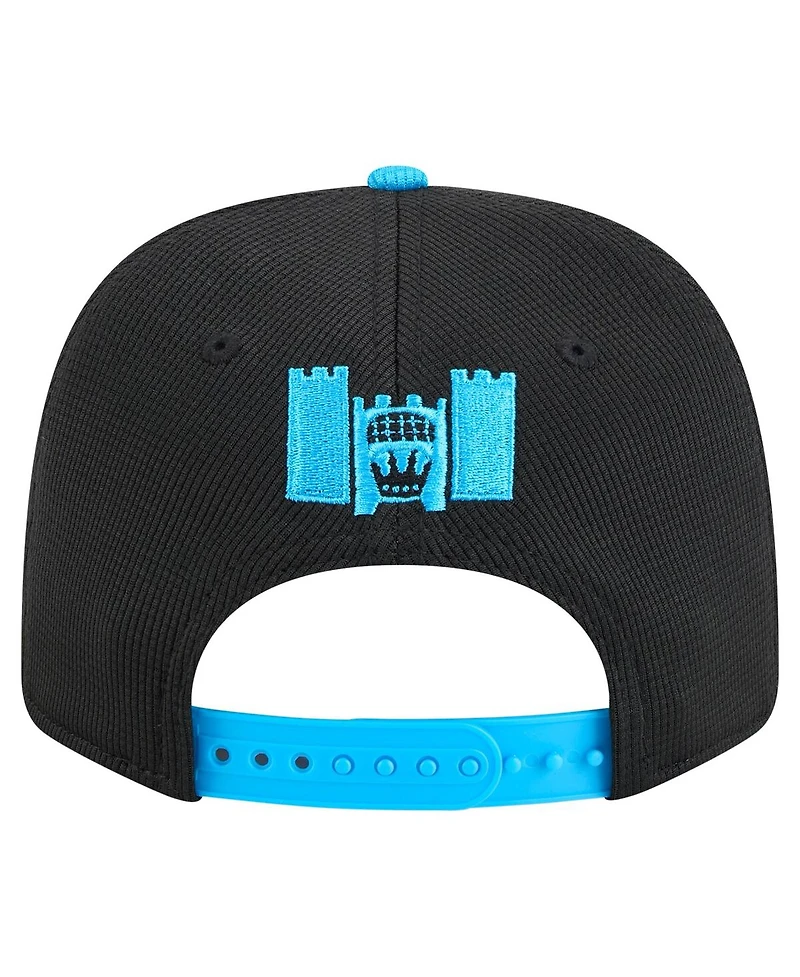 New Era Men's Black Charlotte Fc 2025 Jersey Hook 9SEVENTY Stretch-Snap Hat