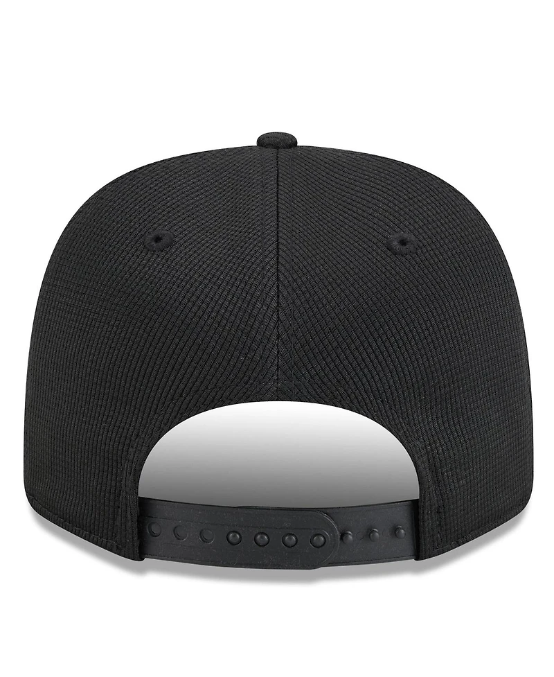 New Era Men's Black San Jose Earthquakes 2025 Jersey Hook 9SEVENTY Stretch-Snap Hat