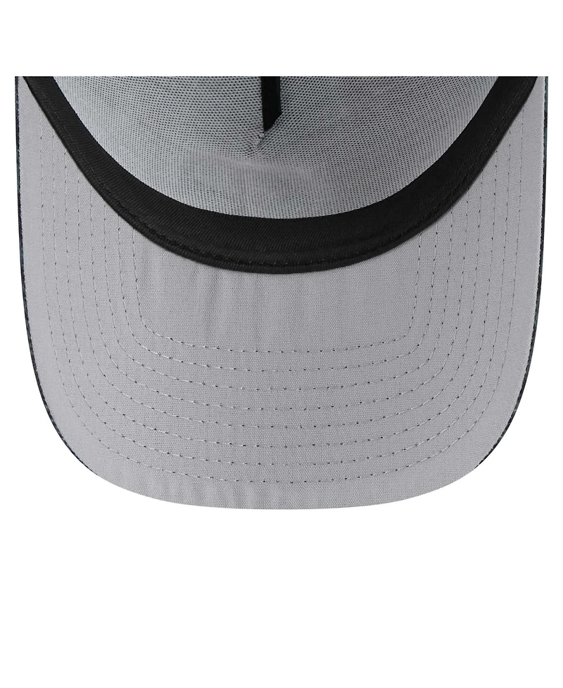 New Era Men's Black Philadelphia Phillies 9FORTY A-Frame Trucker Adjustable Hat