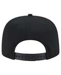 New Era Men's Black Cincinnati Bengals B-Dub Golfer Snapback Hat