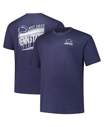 Fanatics Men's Navy Penn State Nittany Lions Big Tall Ideal Faded T-Shirt