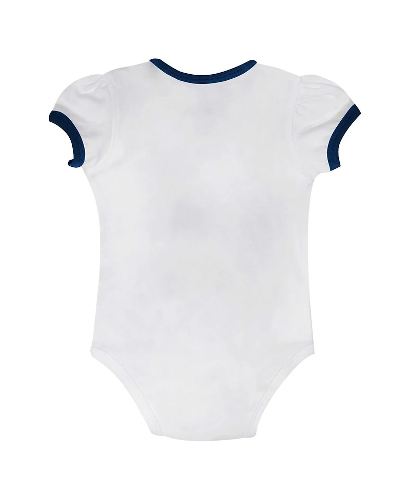 Outerstuff Baby Boys and Girls 2-Piece Michigan Wolverines Love My Team Bodysuit and Skirt Set