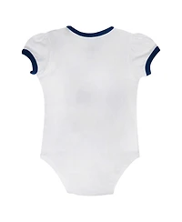 Outerstuff Baby Boys and Girls 2-Piece Michigan Wolverines Love My Team Bodysuit and Skirt Set