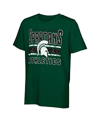 Outerstuff Big Boys and Girls Michigan State Spartans the Mix T-Shirt Combo Set