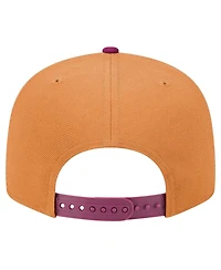 New Era Men's Brown/Purple Boston Red Sox Color Pack Two-Tone 9FIFTY Snapback Hat