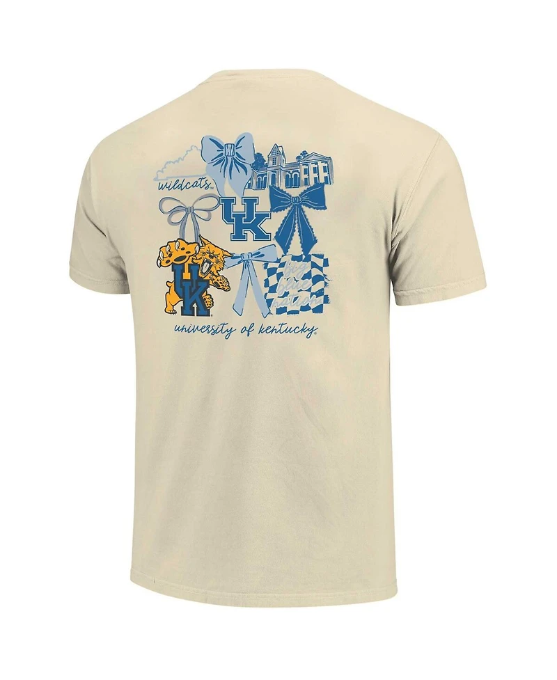 Image One Men's and Women's Natural Kentucky Wildcats Comfort Colors Coquette T-Shirt