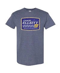Hendrick Motorsports Team Collection Men's Heather Navy Chase Elliott Vintage T-Shirt