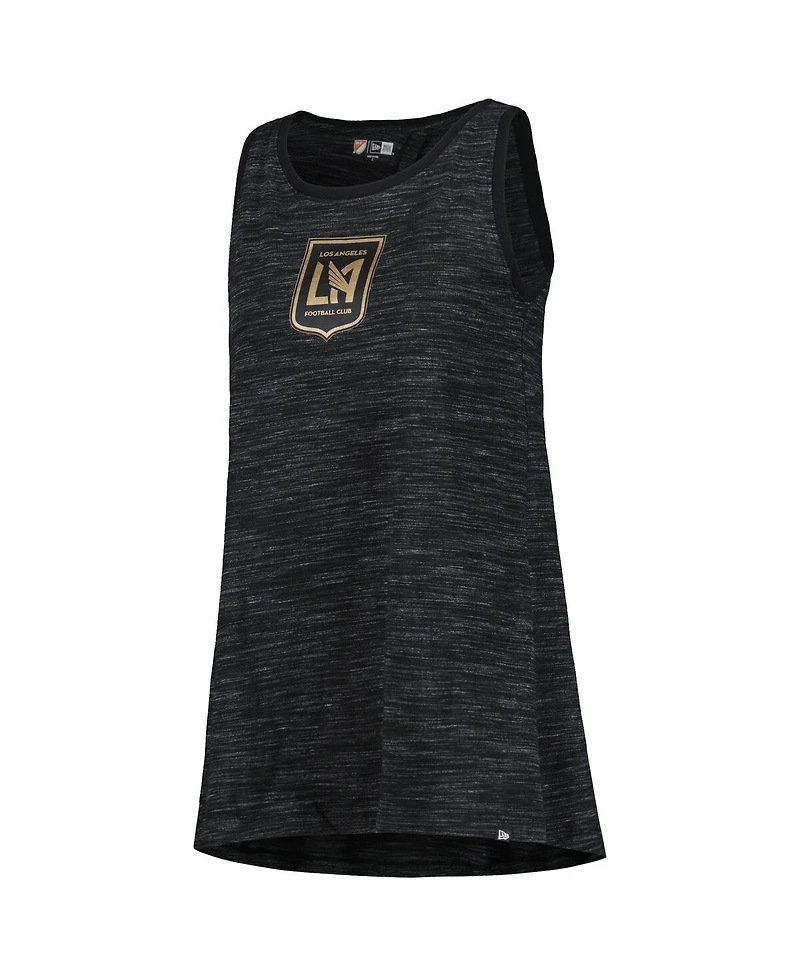 5th & Ocean Women's Black Lafc Athletic Cross Back Tank Top