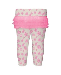 Outerstuff Girls Baby Boys and 2 Piece White Dallas Cowboys All The Love Bodysuit Pants Set