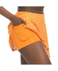 ZooZatz Women's Tennessee Orange Volunteers Allover Print Flowy Skirt