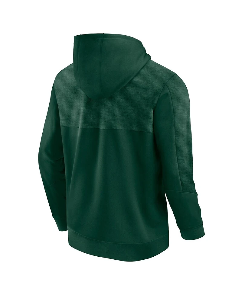 Fanatics Men's Green Michigan State Spartans Defender Pullover Hoodie
