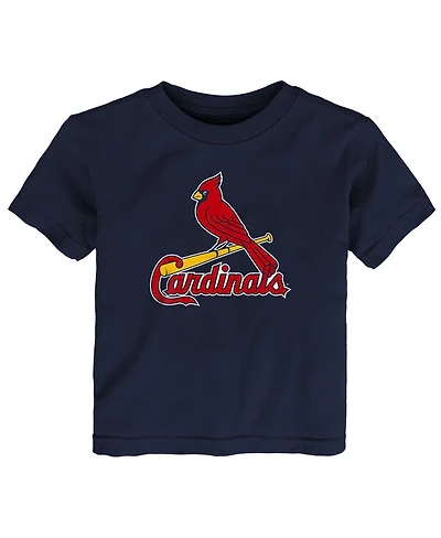 Outerstuff Toddler Navy St. Louis Cardinals Primary Logo T-Shirt