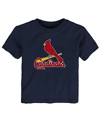Outerstuff Toddler Navy St. Louis Cardinals Primary Logo T-Shirt