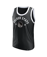 Fanatics Men's Black Golden State Warriors Mesh Tank Top
