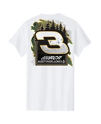 Richard Childress Racing Team Collection Men's White Austin Dillon Bass Pro Shops Car T-Shirt
