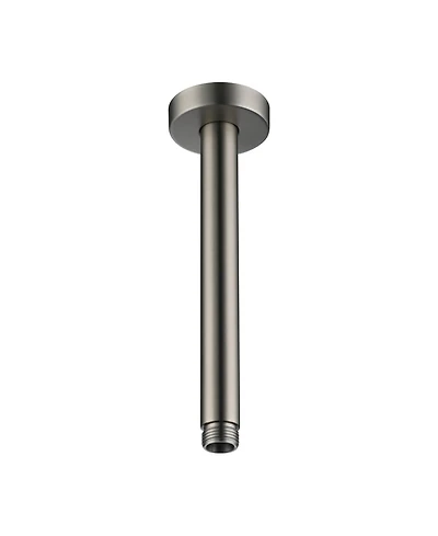 304 Stainless Steel Round Shower Arm with Universal 1/2" Npt Thread, Easy
