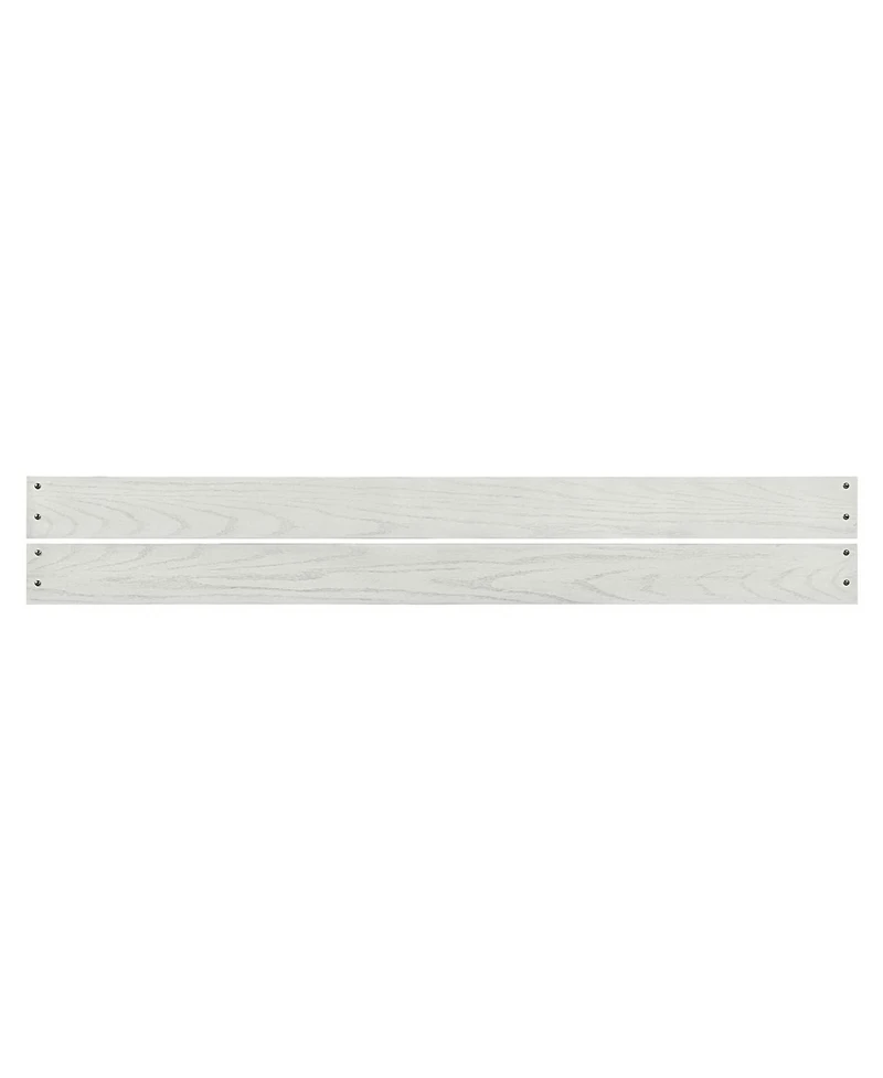 Westwood Design Foundry Traditional Wood Bed Rails in White Dove