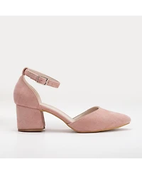 Marcelle Low Block Heel Pumps