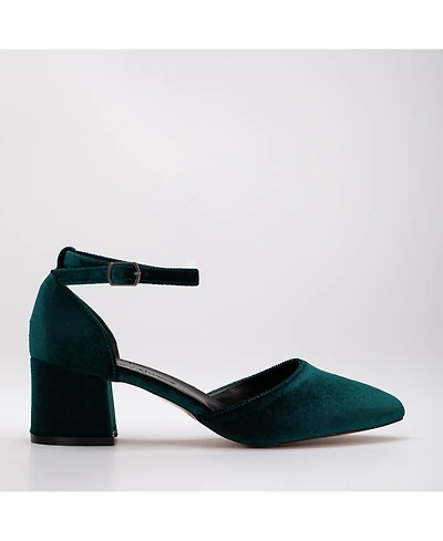 Marcelle Low Block Heel Pumps