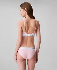 Calvin Klein Women's Modern Cotton Lightly Lined Triangle Bralette QF5650