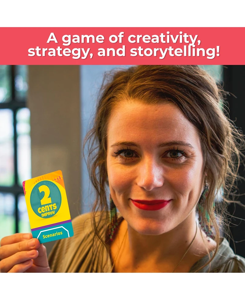 Quokka 2 Cents Family-Friendly Comedy Storytelling Game Cards