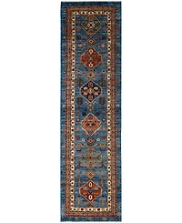 Adorn Hand Woven Rugs Serapi M1945 2'9''x10' Runner Area Rug