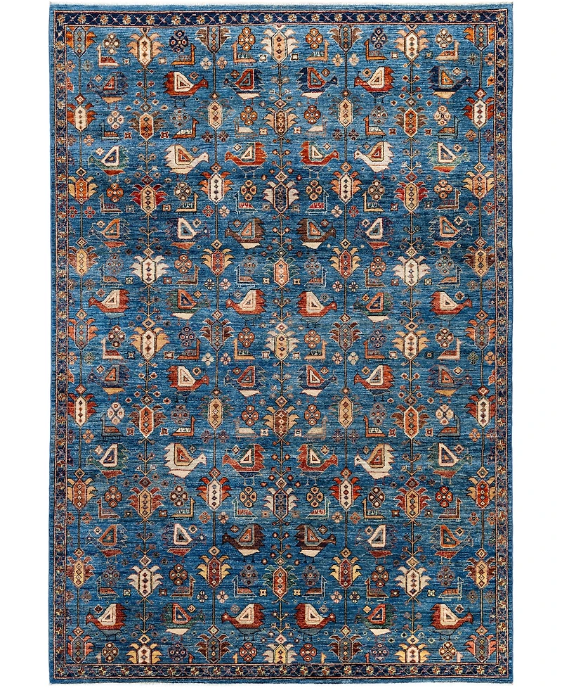 Adorn Hand Woven Rugs Serapi M1945 6'2''x8'11'' Area Rug