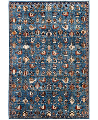 Adorn Hand Woven Rugs Serapi M1945 6'2''x8'11'' Area Rug