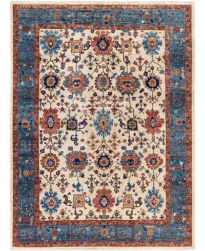 Adorn Hand Woven Rugs Serapi M1945 8'10''x12' Area Rug