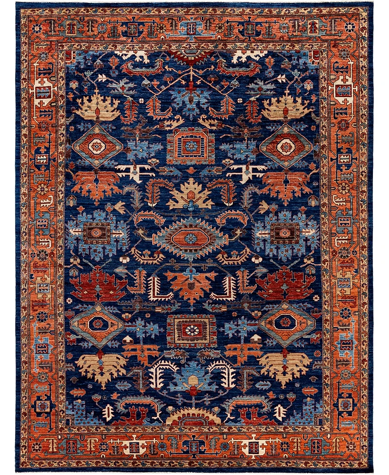 Adorn Hand Woven Rugs Serapi M1945 8'11''x11'9'' Area Rug