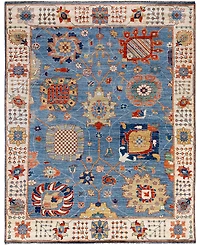 Adorn Hand Woven Rugs Colorful Oushak M1945 8'x10' Area Rug