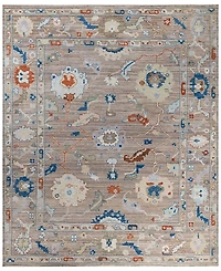 Adorn Hand Woven Rugs Colorful Oushak M1945 8'2''x9'9'' Area Rug