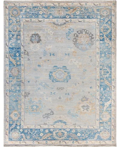Adorn Hand Woven Rugs Colorful Oushak M1945 9'3''x11'10'' Area Rug