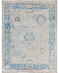 Adorn Hand Woven Rugs Colorful Oushak M1945 9'3''x11'10'' Area Rug