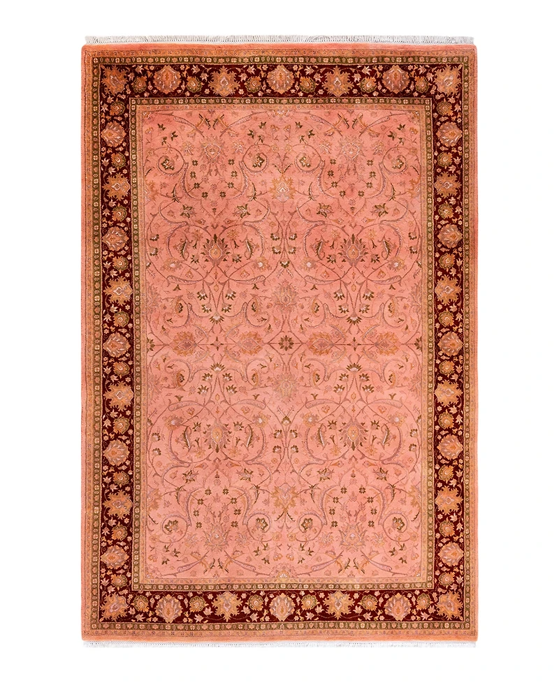 Adorn Hand Woven Rugs Fine Vibrance M1798 6'3''x9'4'' Area Rug