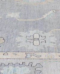 Adorn Hand Woven Rugs Colorful Oushak M1945 10'x14' Area Rug