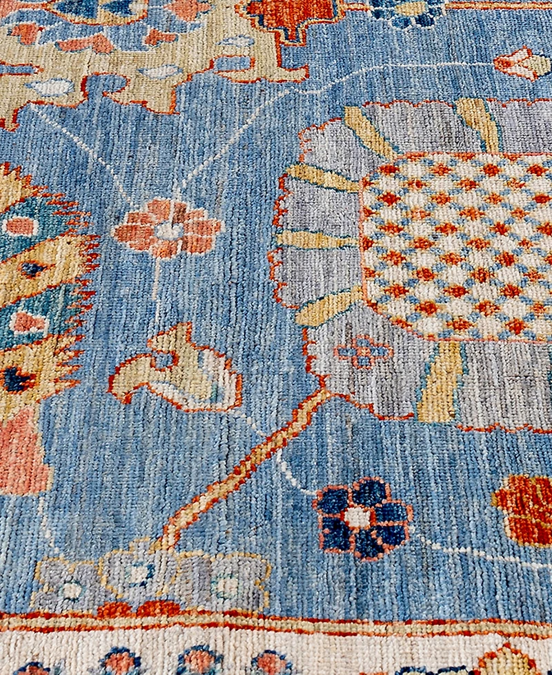 Adorn Hand Woven Rugs Colorful Oushak M1945 8'x10' Area Rug