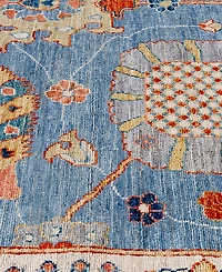 Adorn Hand Woven Rugs Colorful Oushak M1945 8'x10' Area Rug