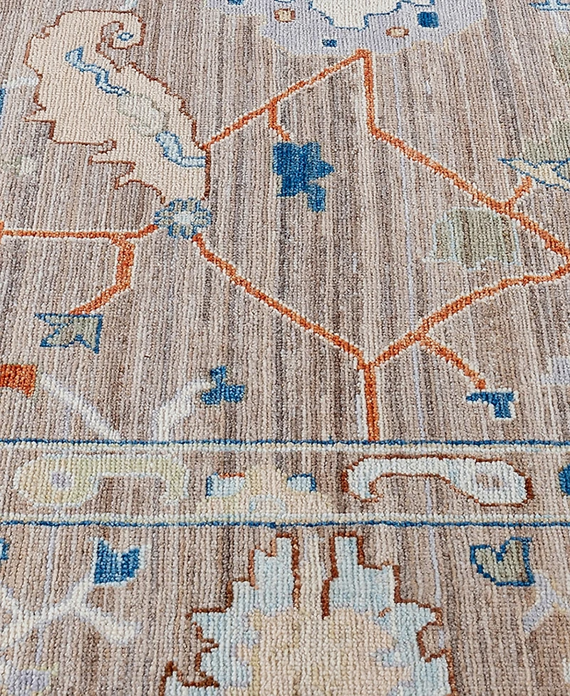 Adorn Hand Woven Rugs Colorful Oushak M1945 8'2''x9'9'' Area Rug