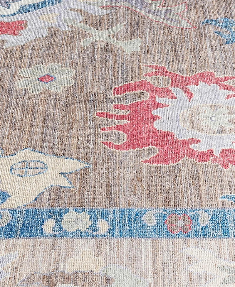 Adorn Hand Woven Rugs Colorful Oushak M1945 9'x11'11'' Area Rug