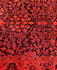 Adorn Hand Woven Rugs Fine Vibrance M1388 3'x11'1'' Runner Area Rug
