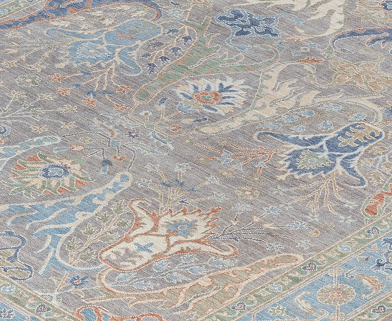 Adorn Hand Woven Rugs Colorful Oushak M1945 7'11''x9'11'' Area Rug