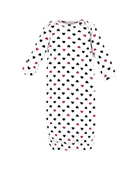Hudson Baby Girls Extra Soft Cotton Gowns