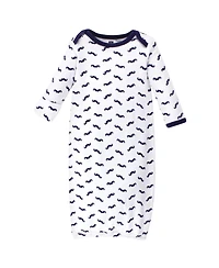 Hudson Baby Boys Super Soft Cotton Gowns