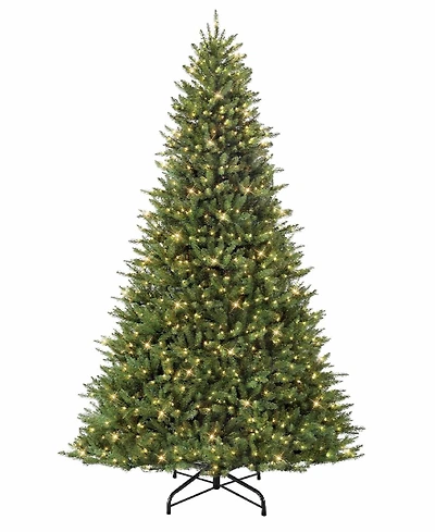 Puleo 6.5FT Pre-lit Franklin Fir Artificial Christmas Tree