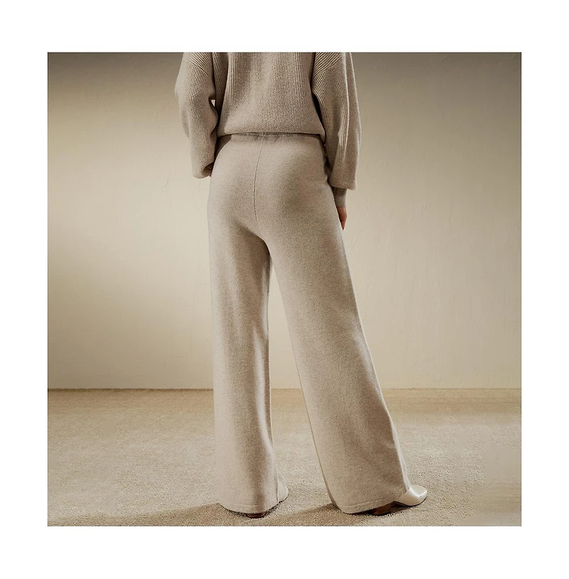 Lilysilk Women's Fluid Cashmere Sweatpants