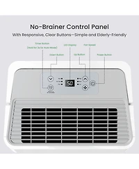Waykar EnergyStar Dehumidifier for Home & Basement with Drain Hose And Water Tank